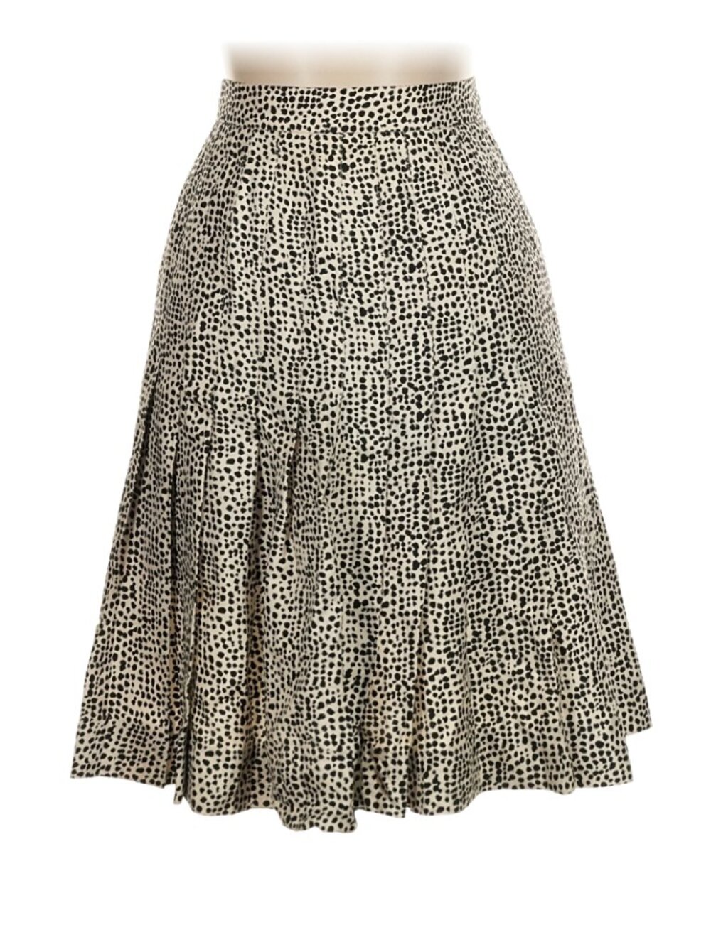 Linda Allard Ellen Tracy 100% Silk Pleated Skirt. Size 2P.